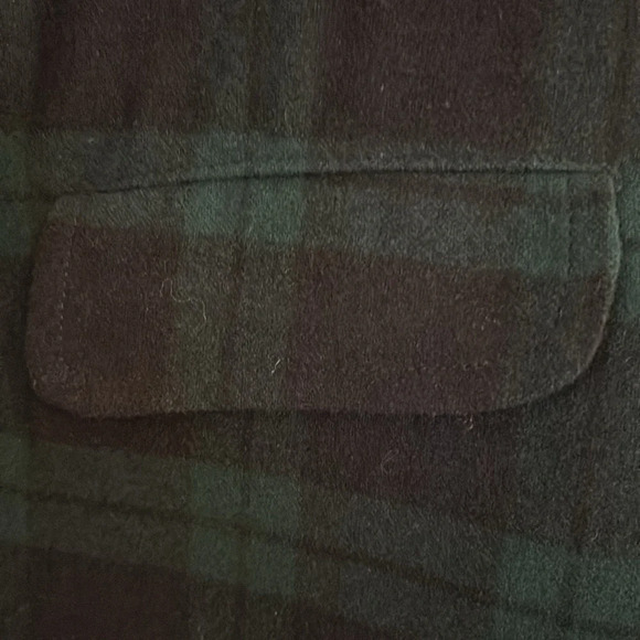 Pendleton Woolen Mills Men’s 3-piece set, vest/pants/cap, navy blue/forest green - Picture 4 of 10